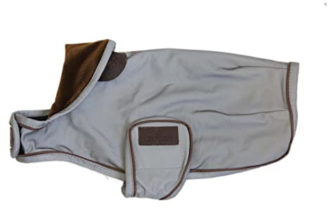Kentucky Dogwear - Hundemantel - Reflektierend & Wasserdicht - Silber - Größe (XS) - 28-33cm