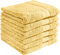 REDBEST Handtuchset, Frottierset 6er-Pack Chicago hellgelb Größe 50x80 cm - saugstark, strapazierfähig, ideal für Reisen, Sport (weitere Farben)