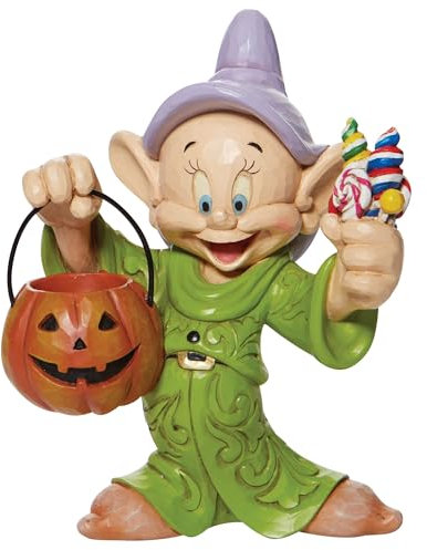 Enesco Figurine Disney Blanche-Neige et Les 7 Nain Totin Truco ou Traité, Figurine Blanche-Neige/Figures Collection Disney 6008988