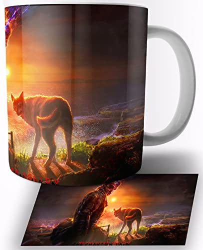 TusRelojes Metal Gear Solid V The Phantom Pain Tasse en Céramique Blanche 325ml Mug