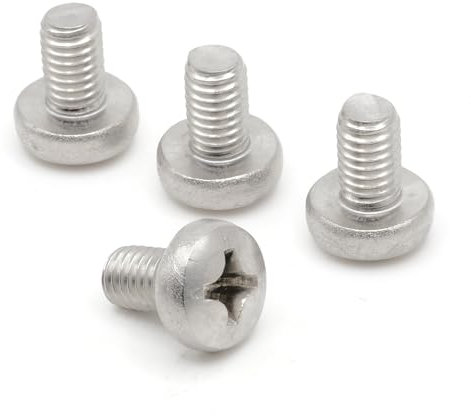ReplacementScrews Rear License Plate Screws Compatible with Mercedes C300 - Stainless Steel (Pack of 4)