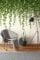 Livingwalls Fototapete Efeu Steinwand Grün Grau 382391 The Wall 3,71 m x 2,80 m Wohnzimmer Schlafzimmer Küche Flur Esszimmer