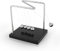 Pilipane Newtons Cradle Balance Bälle,Newton Pendel, Z-förmige Bälle Newtons Cradle, Wissenschafts-Physik-Lernzubehör für Kinder und Erwachsene, Büro-Schreibtisch-Dekoration