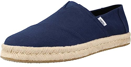 TOMS Men's Alpargata Rope 2.0 Espadrille, Textile Upper | Casual Shoes