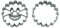 BekkiB Lot de 2 emporte-pièces ronds en acier inoxydable avec visage rieur pour spitzbuben, Hilda Rolls & Cookies – Passe au lave-vaisselle