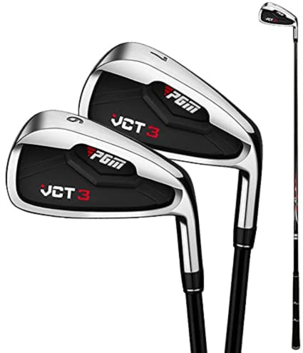 Golf Clubs Iron Mens Golf VCT 7 Right Handed Professional Pole Steel/Carbon Shaft Women Golf Irons (7-Steel Shaft)