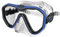 Seac Unisex-Adult Appeal Italien hergestellte Einglas-Tauchmaske mit Einer 3D-Schnalle direkt am Maskenkörper, transparent/blau, Standard