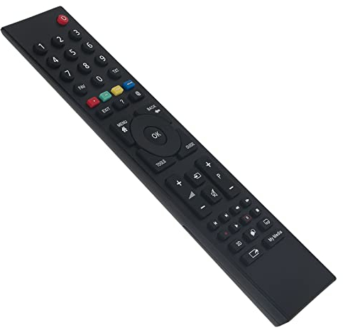 VINABTY Mando a distancia de repuesto TS1187R-1 RC3214802/01 para TV, compatible con GRUNDIG TV TS1187R-1 RC3214802-01 RC3214802 01