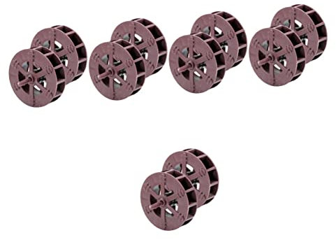 Garneck 10 STK Wasserbrunnen Teil Simulation Radmodell Zen-Garten-wasserfallrad Zubehör Für Wasserbrunnen Brunnen-wasserrad Räder Für Hochdruckreiniger Plastik Übertragungsrad Glücklich