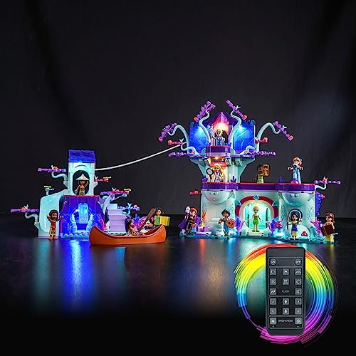 Light Kit for Lego The Enchanted Treehouse, Lighting Set for Lego 43215 Disney The Enchanted Treehouse - Not Include Models, Just Light Set (Remote Control Version)