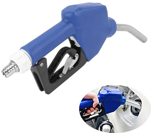 Jevina 3/4 NPT Automatic DEF/AdBlue Ugello in acciaio con pompa DEF girevole, pistola carburante auto, ugello manuale/automatico, avvolgitore antigelo