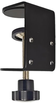 Jhanw Morsetti a C piccoli da 5,1 cm con 4 piccoli fori nella parte posteriore, 1 morsetto a C regolabile da scrivania per gamma da 1 a 5,1 cm, morsetto versatile per freno, assemblaggio di parti,