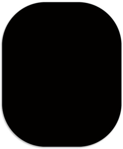 Mouse Mat, Black Mouse Pad, Washable Small Mousepads Cute Mini Rubber Mousemat with Non-Slip Base Computer Mouse Mats Portable for Office Laptop Working Studying