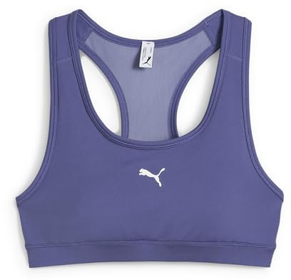 PUMA Damen 4keeps Bra-P Sport-BHS, Blauer Kristall, XL
