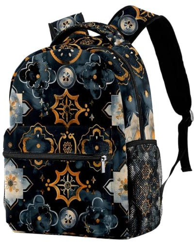 Travel Lightweight Rucksack, Abstract Art Texture Casual Teenage Laptop Schoolbag Medium Size