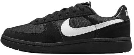 Nike Field General Big Kids' Shoes (IF0465-001, Black/Black/White) Size 4.5