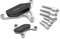 YIJIEBAO Passend for Yamaha YZF-R1 2007 2008 CNC POM Sturzpad Crash Pad Motor Stator Case Saver Cover Fallschutz for Yamaha YZF R1 Motorrad-Motorschutz(Silver)