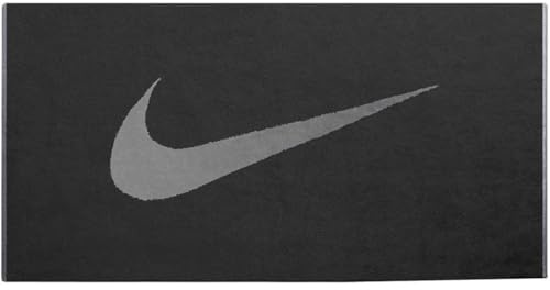 Nike Sport Towel NP Sporthandtuch Fitness Training Gym Handtuch saugfähig, Black/Anthracite, L