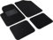 Set 4 pz. tappeti Auto Neri universali in Moquette