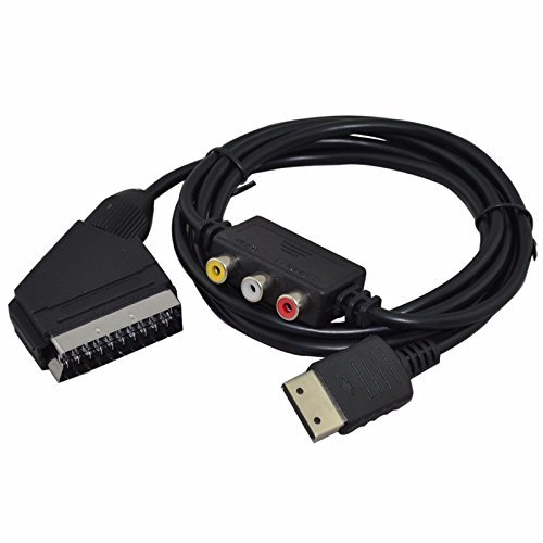 Retrogame 1.8M / 6FT DC RGB SCART-AV-Kabel-Kabel-Anschluss Audio-Video für Dreamcast