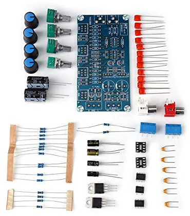 AMP Preamplifier, Amplifier Volume Tone Control Board DIY Set Kits Low/Middle/High Pitch