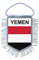 Akachafactory Wimpel Mini Flagge Fahne flaggen miniflagge Yemen