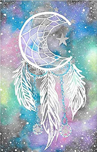Nicole Knupfer DIY Diamond Painting Kits, Traumfänger 5D Full Bohrer Diamant Malerei Gemälde für Haus, Wand Und Eingang Dekorationen (A,30X40CM)