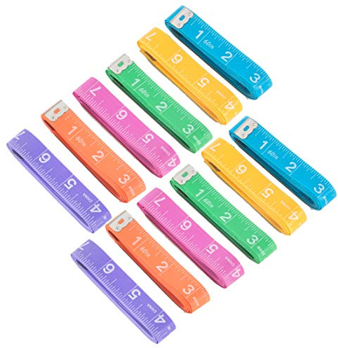 Dritz 60 Fun Tape Measures, Assorted, 12 Count