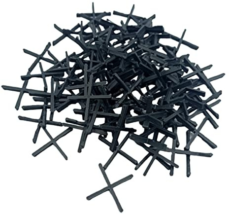 DetonTsai 250 Fliesenabstandhalter Kreuz 3 mm PVC PE, Professionell für Flieseninstallation und -positionierung