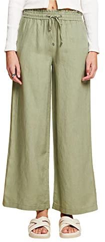 ESPRIT Damen 033ee1b351 Hose, 345/Light Khaki, 32