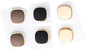 ARFUKA Hijab-Magnete, Pinless Hijab Pins Multi-Use Hijab Magnete Knöpfe Broschen Mode für Frauen Kleidung Schal 3 Paar