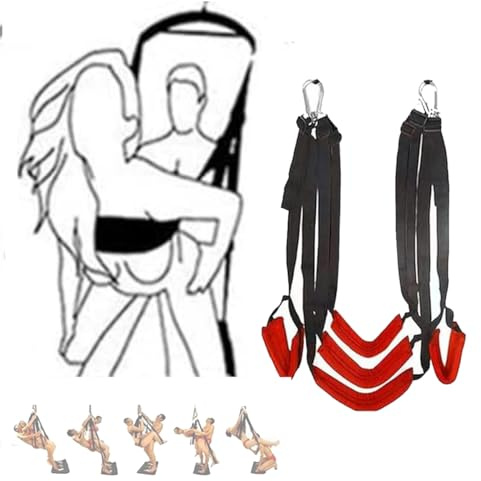 Yoga Red Swing, Aktivieren Sie Die Balance Von KöRper Und Geist Und GenießEn Sie Eine Einzigartige Erfahrung!