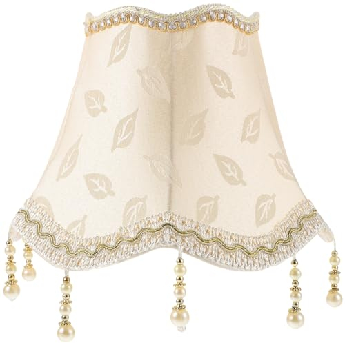 ABOOFAN Lampenschirm Großer Lampenschirm Tischlampen Ersatzlampenschirme Kleine Lampenschirme Kuppelförmiger Lampenschirm Stofflampenschirme Antikes Tischdekoration