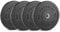PhysKcal 5kg x 4 Olympic Bumper Plates Set, 2’’ Opening Crumb Rubber Weight Plates, Black Barbell Discs for Strength Training, Barbell Weights Set