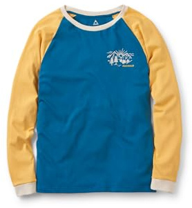 Passenger Women's Riser Recycled Cotton Long Sleeve T-Shirt (UK, Alpha, XS, Regular, Regular, Blue Coral 2.0)