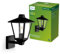 Philips Kinno Wandleuchte für den Außenbereich, Up-Light, ohne Sensor, Max. 25 Watt, E27-Fassung, Schwarz