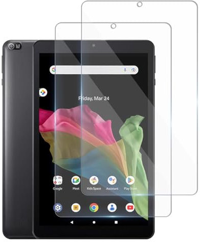 Envibe Screen Protector for Acer Iconia Tab A10 10.1 inch, 9H Tempered Glass Film, Anti-Scratch, 2 Pieces Protective Film for Iconia Tab A10. (Not Compatible with Acer Iconia Tab A10-21-A0T7)