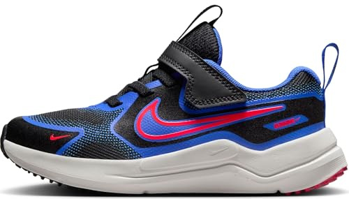 NIKE Shoes Cosmic Runner Zapatillas - Bebé E Infantil, Black/Bright Crimson-Hyper Royal, HM4401-002, 23.5 EU (7C US)
