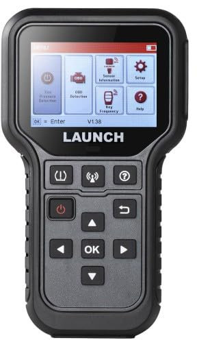La*unch CRT5011E Outil de réapprentissage TPMS Capteur TPMS (315 + 433 MHz) Prend en charge la lecture/activer/programmation/réapprentissage/réinitialisation/test de clé