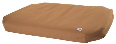Carhartt Field Dog Bed, Durable Water Repellent Material W/Triple-Stitched Main Seams, Carhartt Brown, Large