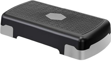 Aerobic Stepper - Fitness Deck, Heimtrainer | 8in 6in 4in Höhe Riser -Block Für Stieftraining Routinen, Leichtes Stepper -Board Für Das Gleichgewichtspraxis, Das Sprungtraining, Beinstärkegebäude