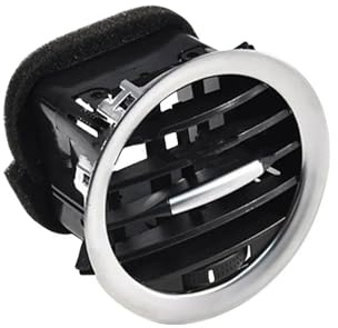 Aire Rejilla Central Rejilla Ventilación Cromada Para Opel Para Corsa D Para Adam 2201099 13417363 Para El Interior Coche Para Salpicadero Salida Aire Acondicionado(1Piece)
