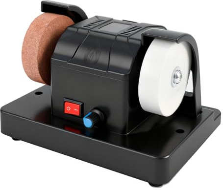 Mini Electric Belt Sander for Makita 18V (No Battery), Electric Belt Sanding Machine Bench Grinder with Stepless Speed, Grinding Wheel Polishing Wheel for Wood Metal Aluminum Processing