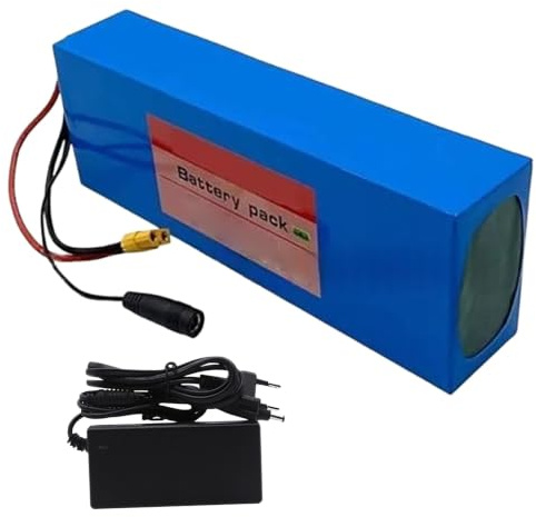 36V 10Ah Ebike Battery E-Bike Lithium-Ion Battery, Rechargeable Lithium Battery Pack for Go-Kart, Scooter, Waterproof Lithium-Ion Battery (36V 10AH),XT60+SM