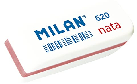 MILAN BPM10044 - Pack de 2 gomas de borrar