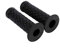Keenso Motorrad-Lenkergriffe, Universal, 7/8, 22 mm, rutschfest, Gelgriff, für Motor, Dirt Bike, aus Gummi, Schwarz, 2 Stück