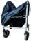 Sundo Homecare GmbH Rollator Schutzabdeckung, schwarz, Nylon, wasserabweisend, mit Gewichtsband, ca. 81 x 53 x 75 cm, ca. 270 g