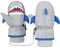Kinder Skihandschuhe-7-Mi Wasserdichter Fausthandschuh Warm Winter Skating Handschuhe Jungen Fäustel Fäustlinge 4-6 Jahre