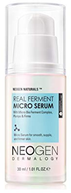 DERMALOGY by NEOGENLAB Echtes Ferment-Mikro Serum 1,01 Fl Oz (30 ml) – Gesichtsserum mit natürlich fermentierten Inhaltsstoffen (Reis) und Hyaluronsäure für hydratisierte, aufgehellte und gesunde Haut