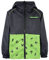 Minecraft - Jungen Regenjacke - Outdoor 100% wasserdichte Jacken mit Kapuze - Kinder Regenmantel - Grün / Schwarz Regenmantel Jungen Kleidung - Alter 9-10 Jahre